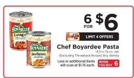 Chef Boyardee Pasta