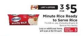 Minute Rice Ready to Serve Rice