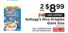 Kellogg's Rice Krispies Giant Size
