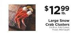 Large Snow Crab Clusters