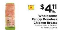 Wholesome Pantry Boneless Chicken Breast