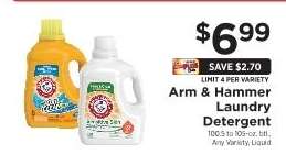 Arm & Hammer Laundry Detergent