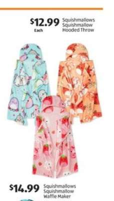 Squishmallows Squishmallow Hooded Throw
