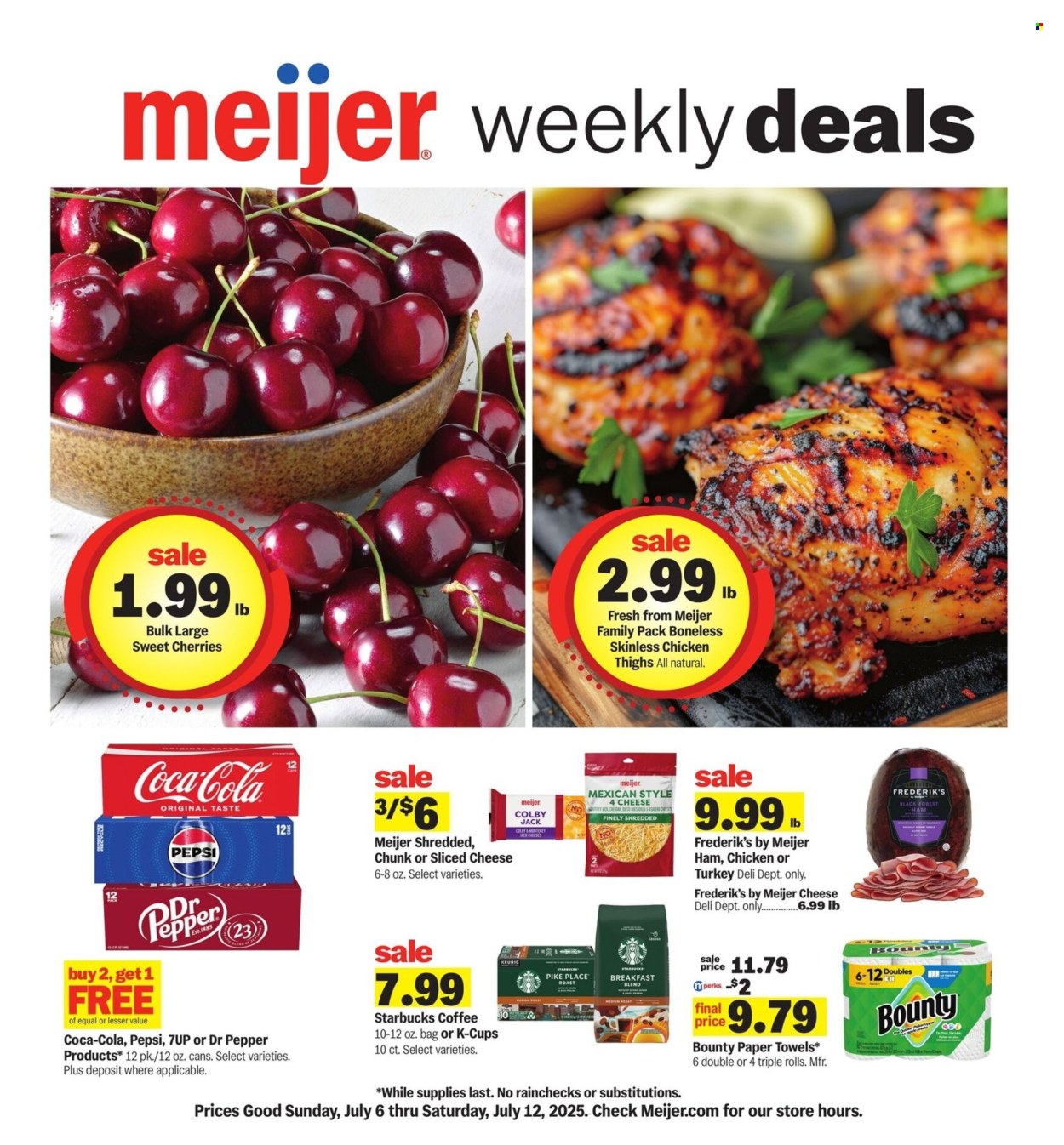 Meijer ad - 07/06/2025 - 07/12/2025. Page 1