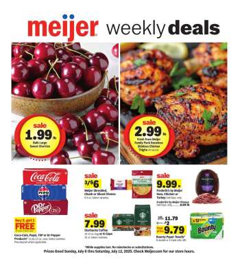 Meijer Flyer - 07/06/2025 - 07/12/2025.