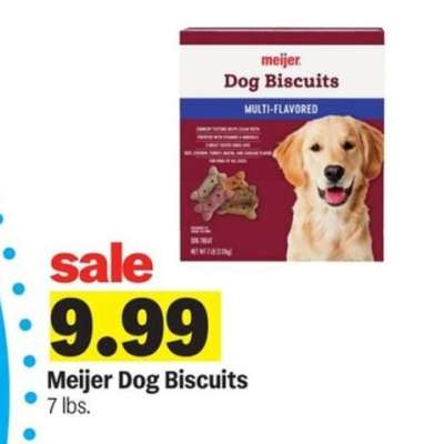 Meijer Dog Biscuits