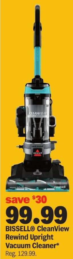 BISSELL CleanView Rewind Upright Vacuum Cleaner