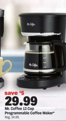 Mr. Coffee 12 Cup Programmable Coffee Maker*