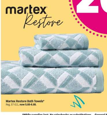 Martex Restore Bath Towels*