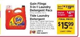 Tide Laundry Detergent