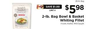 2-lb Bag Bowl & Basket Whiting Fillet