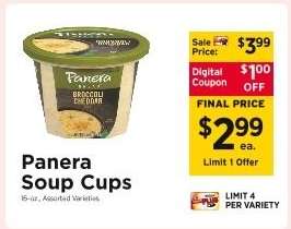 Panera Soup Cups