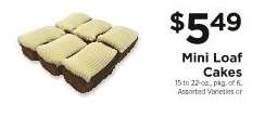 Mini Loaf Cakes