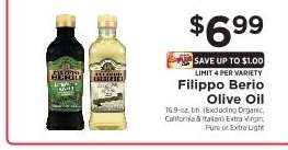 Filippo Berio Olive Oil