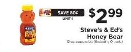 Steve's & Ed's Honey Bear