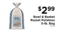 Bowl & Basket Russet Potatoes