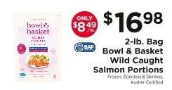 Bowl & Basket Wild Caught Salmon Portions