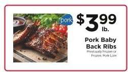 Pork Baby Back Ribs