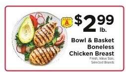 Bowl & Basket Boneless Chicken Breast