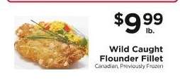 Wild Caught Flounder Fillet