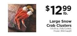 Large Snow Crab Clusters