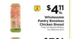 Wholesome Pantry Boneless Chicken Breast
