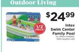 Intex Swim Center Family Pool