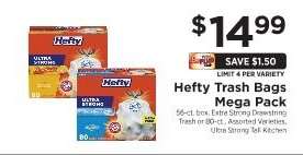 Hefty Trash Bags Mega Pack