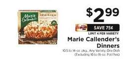 Marie Callender's Dinners