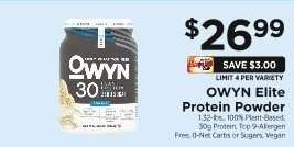 OWYN Elite Protein Powder
