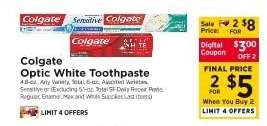 Colgate Optic White Toothpaste