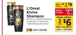 L'Oreal Elvive Shampoo