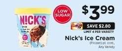 Nick's Ice Cream