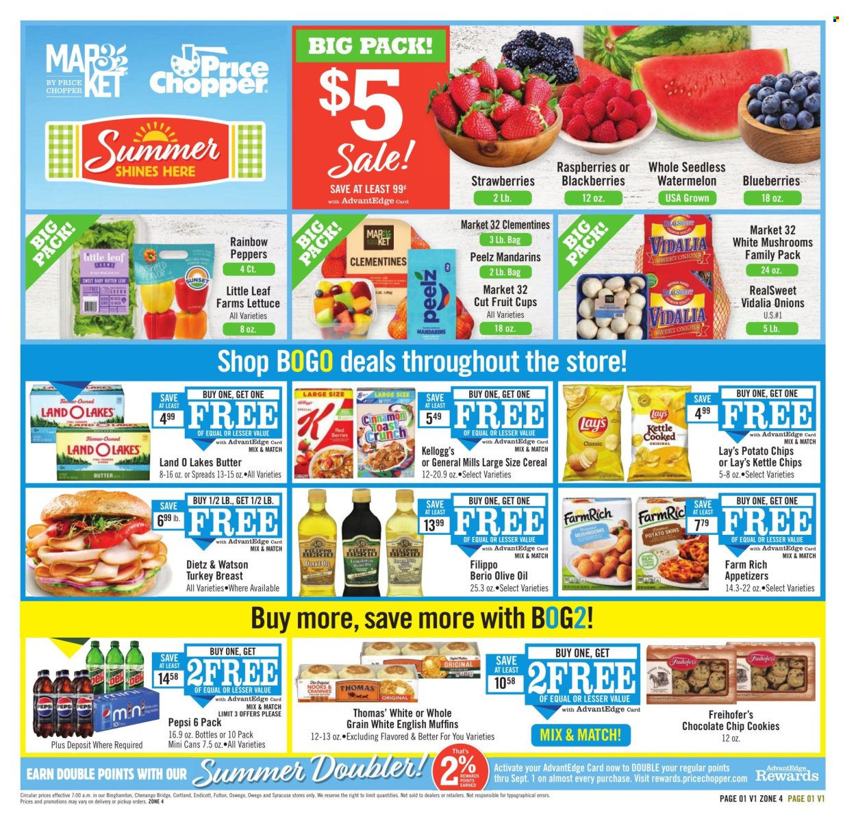 Price Chopper ad - 07/06/2025 - 07/12/2025. Page 1