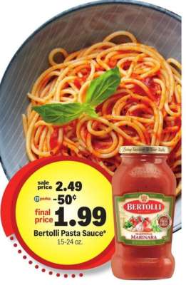 Bertolli Pasta Sauce