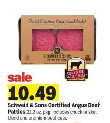 Schweid & Sons Certified Angus Beef Patties