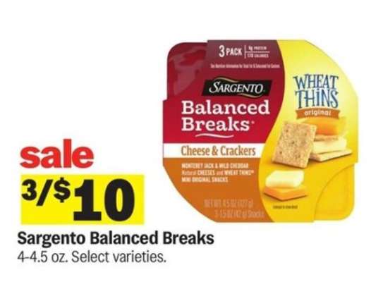 Sargento Balanced Breaks