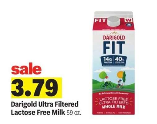 Darigold Ultra Filtered Lactose Free Milk