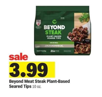 Beyond Meat Steak Plant-Based Seared Tips