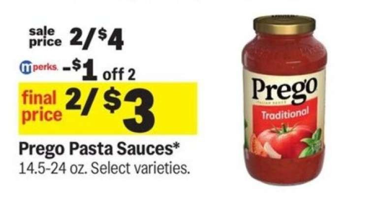 Prego Pasta Sauces*