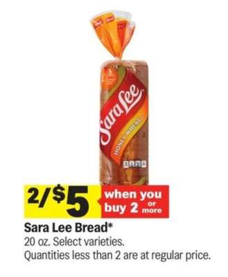 Sara Lee Bread
