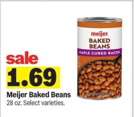 Meijer Baked Beans