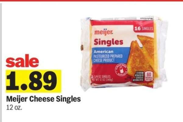 Meijer Cheese Singles