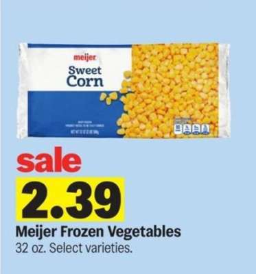 Meijer Frozen Vegetables