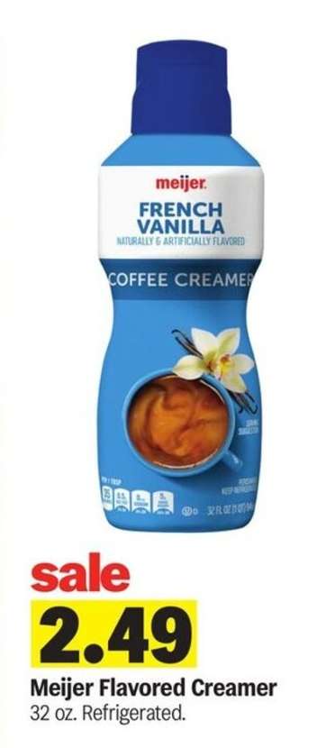Meijer Flavored Creamer*