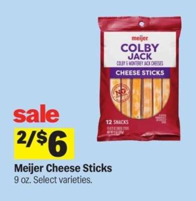 Meijer Cheese Sticks