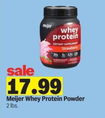 Meijer Whey Protein Powder*