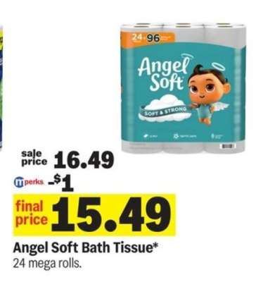 Angel Soft Bath Tissue