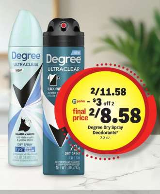 Degree Dry Spray Deodorants*