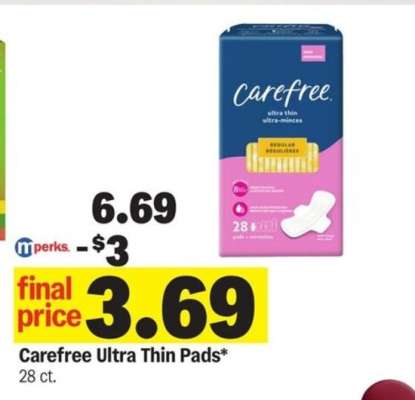 Carefree Ultra Thin Pads*